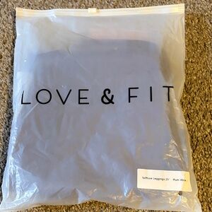 LOVE & FIT Softluxe Leggings - Plum Wine